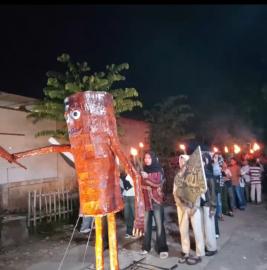 Takbir Keliling Meriahkan Malam Idul Fitri di Pulegundes I dan II, Warga Tumpah Ruah Penuh Antusias