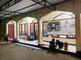 Gema Takbir Menggema di Masjid Al Muqorrobin Klepu Sambut Idul Fitri