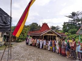 Tradisi Syawalan Puleireng Terjaga, Warga Gelar Halal Bi Halal Usai Sholat Ied