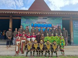 Festival Langen Carita Kontingen Kapanewon Tepus Tampil Dengan Lakon 