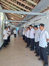 Briefing Pagi : Tekankan Persiapan Dumadining Sidoharjo