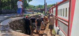 Gotong Royong Warga Puleireng, Pembangunan Drainase Resmi Dimulai