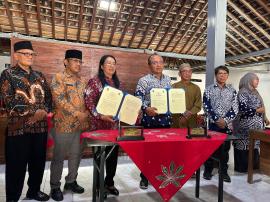 Penandatanganan Nota Kesepahaman FBE UII Dan Pemerintah Kalurahan Sidoharjo