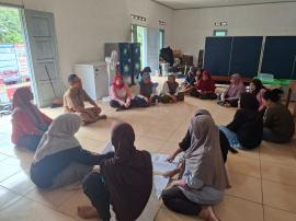 Jelang Pelaksanaan Program, Tim PMT Sidoharjo Lakukan Persiapan Dapur