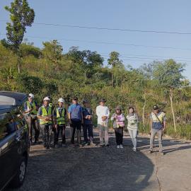 Konsultan Pelaksana dan Pemerintah Kalurahan Laksanakan Cek Ukur Ulang PSU Pulekulon