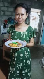 Pemberian PMT Balita dan Ibu Hamil Hari ke 34
