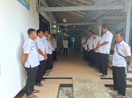 Lurah Sidoharjo Pimpin Briefing Pagi