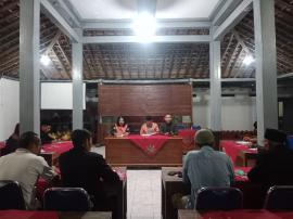 Rapat Lurah Dan Bamuskal Persiapan Musdus