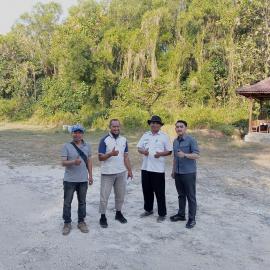 Konsultan Pelaksana Lakukan Pengecekan Lokasi Program Kampung Nelayan Merah Putih di Krapyak