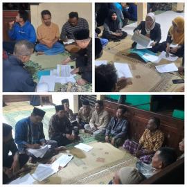 Musdus Hari Pertama di Padukuhan Puleireng Bahas Usulan Prioritas dan Penunjukan Delegasi Musrenbang