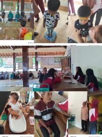 Posyandu Greget Nyawiji Sehat Bulan Juni Padukuhan Pulengelo