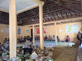 Kirab Gunungan Meriahkan Puncak Rasulan Padukuhan Pulegundes II