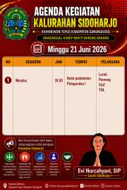 Agenda Tanggal 21 Juni 2026
