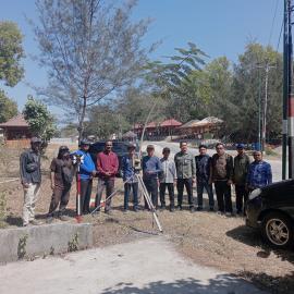Awali Pembangunan KNMP, Tim Konsultan dan DKP Gunungkidul Petakan Lokasi di Krapyak Sidoharjo