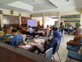 Lurah Sidoharjo Hadiri Rakor Penyusunan Kegiatan dan Anggaran HUT ke-81 RI Tingkat Kapanewon Tepus