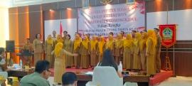 Pamong Sidoharjo Perkuat Kontingen Paduan Suara Tepus Raih Juara Harapan 1