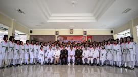 Lurah Sidoharjo Hadiri Pengukuhan Paskibra Kapanewon Tepus