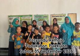 Tingkatkan Kepedulian Kesehatan Remaja, Posyandu “SATU JALUR” Digelar di Pulekulon