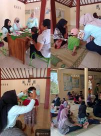 Posyandu Greget Nyawiji Sehat Padukuhan Bintaos Bulan September