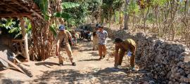 Verifikasi Lokasi Kegiatan Gotong Royong di Padukuhan Prigi dan Bintaos